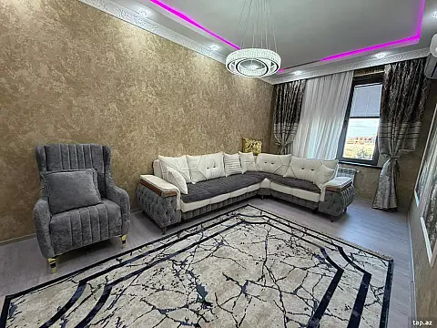 Kirayə verilir 2 otaqlı yeni tikili 90 m² — Sumqayıt 2 otaq 90.00 m²