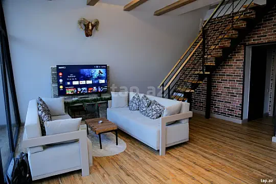 Kirayə verilir 4 otaqlı həyət evi 100 m² — Qəbələ 4 otaq 100.00 m²
