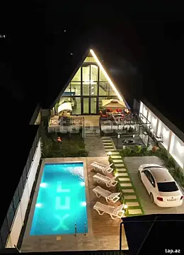 Kirayə verilir 4 otaqlı həyət evi 124 m² — Qəbələ 4 otaq 124.00 m²