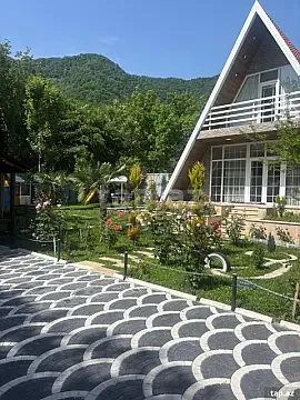 Kirayə verilir 4 otaqlı həyət evi 155 m² — Qəbələ 4 otaq 155.00 m²