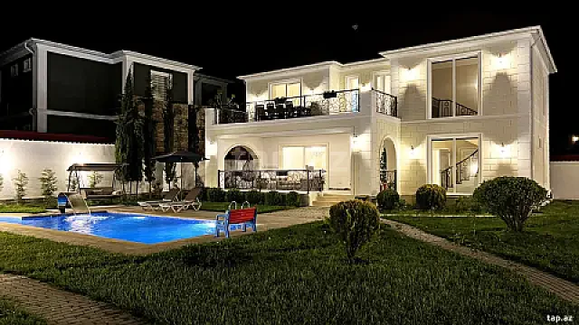Kirayə verilir 4 otaqlı həyət evi 500 m² — Qəbələ 4 otaq 500.00 m²