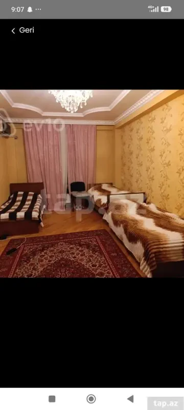 Kirayə verilir 2 otaqlı yeni tikili 59 m²