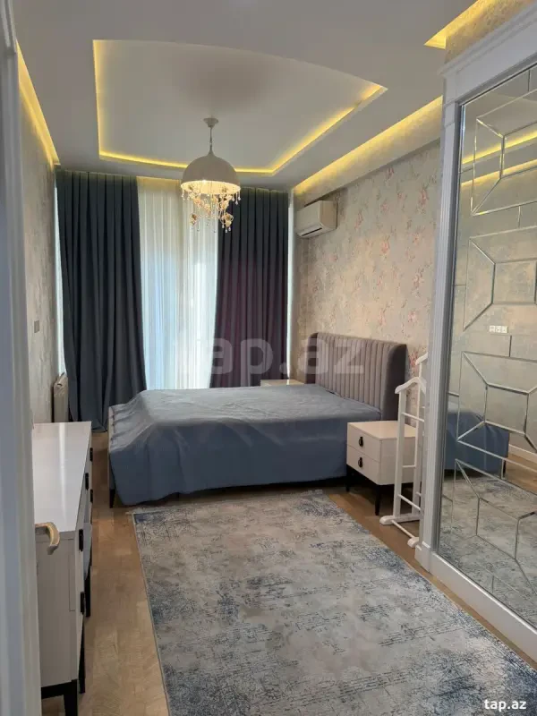 Kirayə verilir 2 otaqlı yeni tikili 75 m²