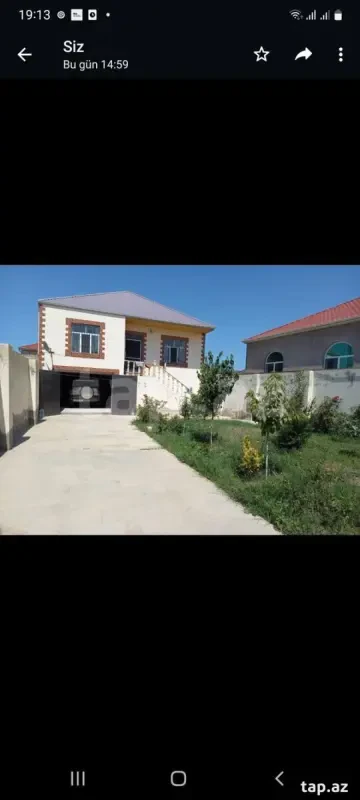 Satılır 4 otaqlı həyət evi 112 m²