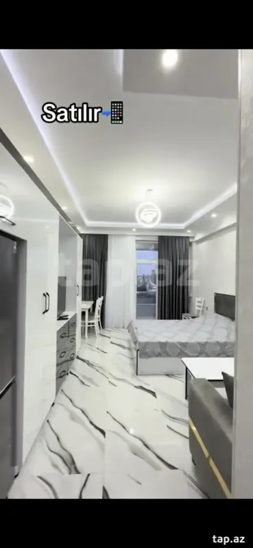 Kirayə verilir 1 otaqlı yeni tikili 50 m²