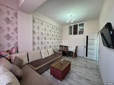 Kirayə verilir 2 otaqlı yeni tikili 60 m² — Xırdalan 2 otaq 60.00 m²