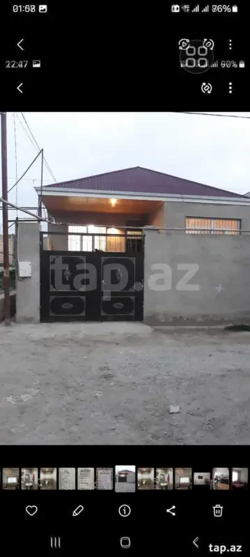 Kirayə verilir 3 otaqlı həyət evi 100 m²