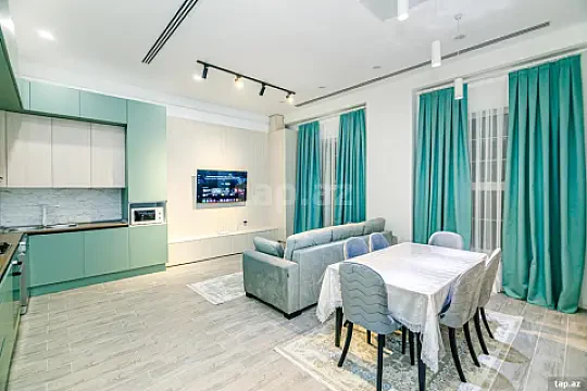 Kirayə verilir 3 otaqlı yeni tikili 120 m² — Bakı, Sahil qəs. 3 otaq 120.00 m²
