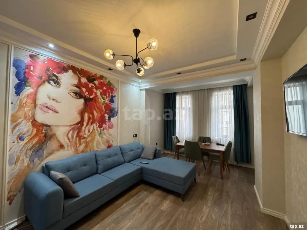 Kirayə verilir 2 otaqlı yeni tikili 75 m²