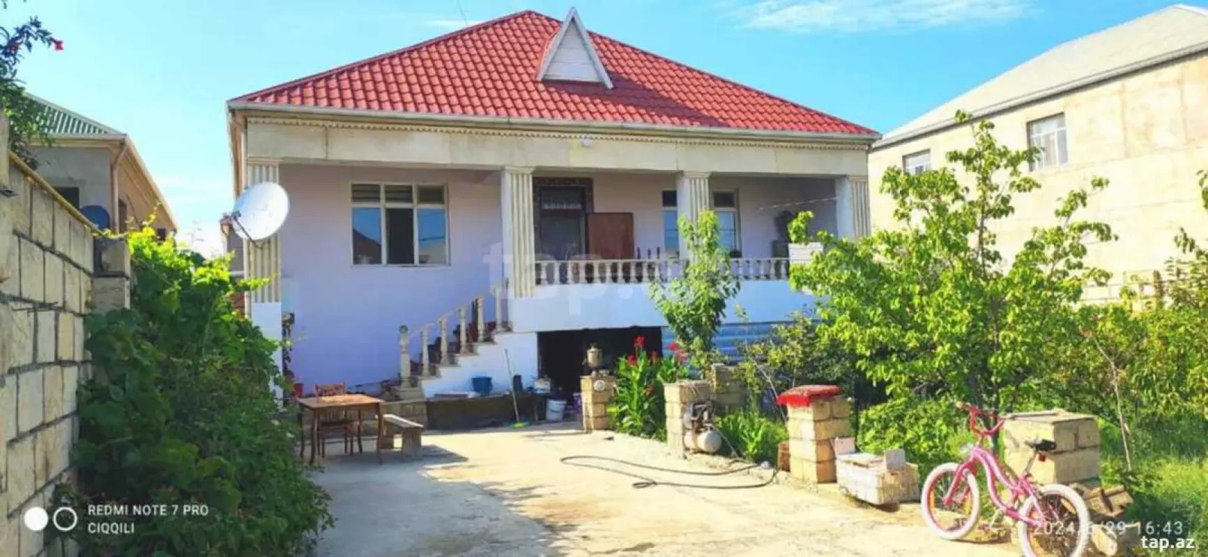 Satılır 3 otaqlı həyət evi 100 m²