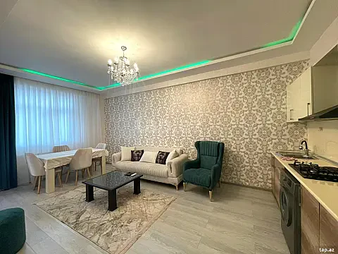 Kirayə verilir 2 otaqlı yeni tikili 55 m² — Bakı 2 otaq 55.00 m²