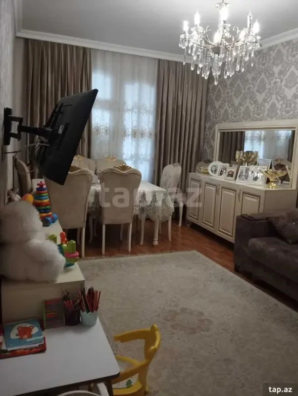 Satılır 2 otaqlı mənzil 55 m²