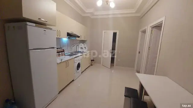 Kirayə verilir 2 otaqlı yeni tikili 77 m² — Sumqayıt, Saray 2 otaq 77.00 m²