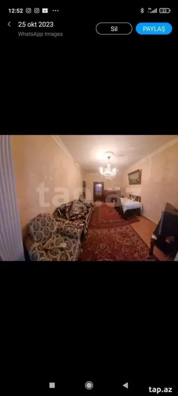Kirayə verilir 3 otaqlı mənzil 60 m²