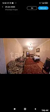 Kirayə verilir 3 otaqlı mənzil 60 m² — Bakı, Nəsimi 3 otaq 60.00 m²