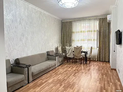 Kirayə verilir 2 otaqlı yeni tikili 65 m² — Bakı, İnşaatçılar 2 otaq 65.00 m²