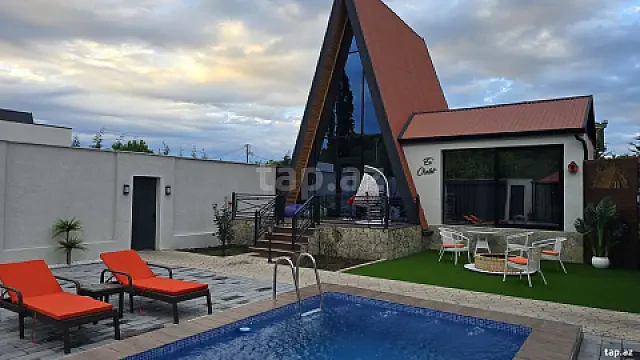 Kirayə verilir 3 otaqlı həyət evi 200 m² — Quba 3 otaq 200.00 m²