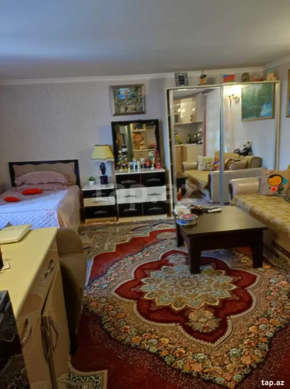 Kirayə verilir 1 otaqlı mənzil 43 m²