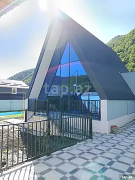 Kirayə verilir 4 otaqlı həyət evi 110 m² — Qax 4 otaq 110.00 m²