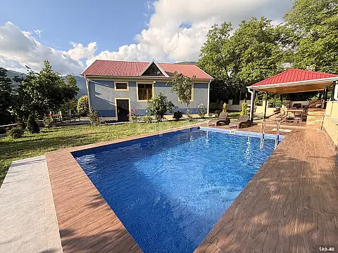Kirayə verilir 4 otaqlı həyət evi 155 m² — İsmayıllı 4 otaq 155.00 m²