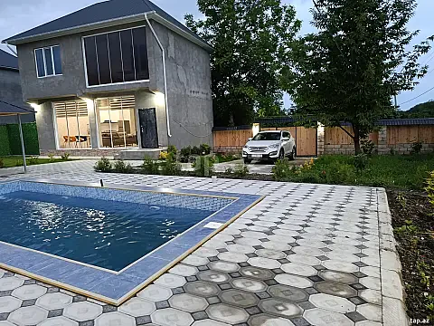 Kirayə verilir 3 otaqlı həyət evi 100 m² — Oğuz 3 otaq 100.00 m²