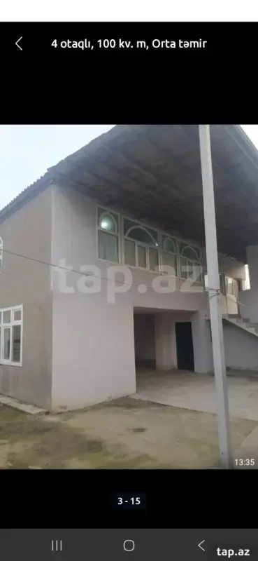Kirayə verilir 3 otaqlı həyət evi 100 m²
