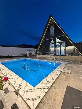 Kirayə verilir 3 otaqlı həyət evi 180 m² — Qəbələ 3 otaq 180.00 m²