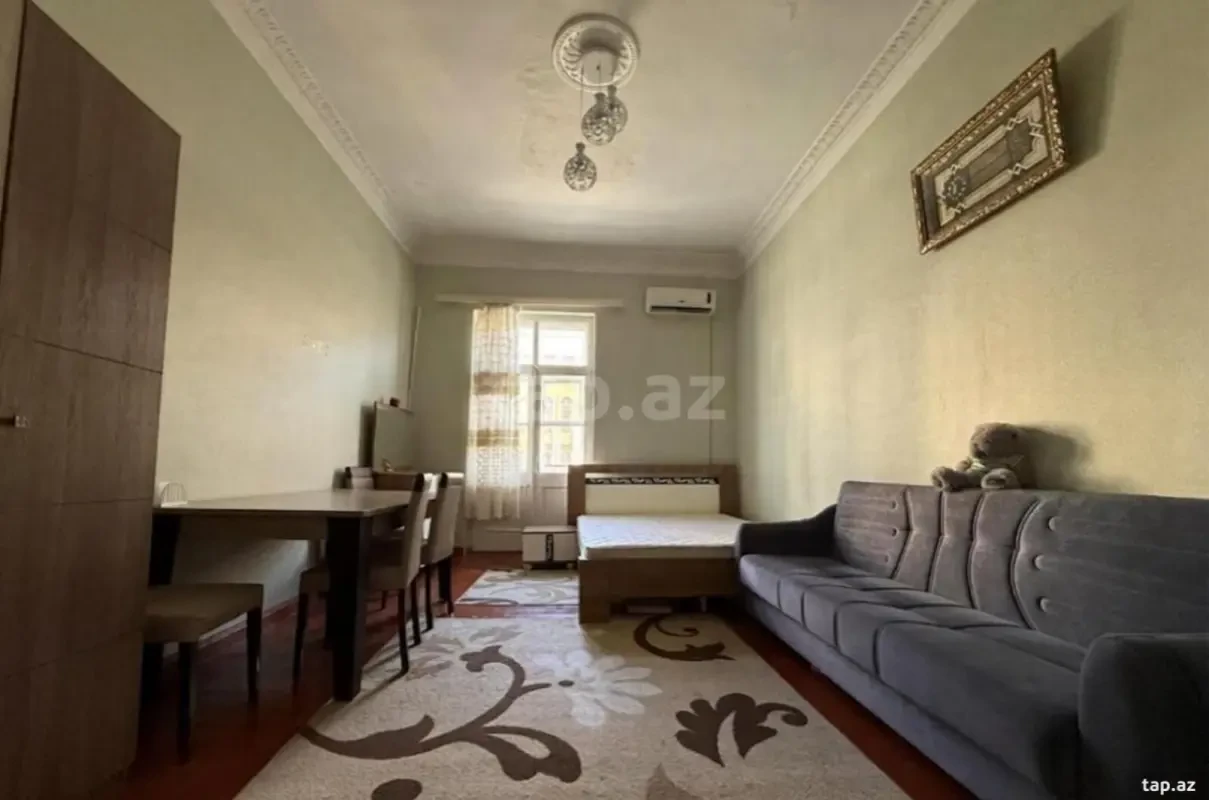 Kirayə verilir 1 otaqlı mənzil 43 m²