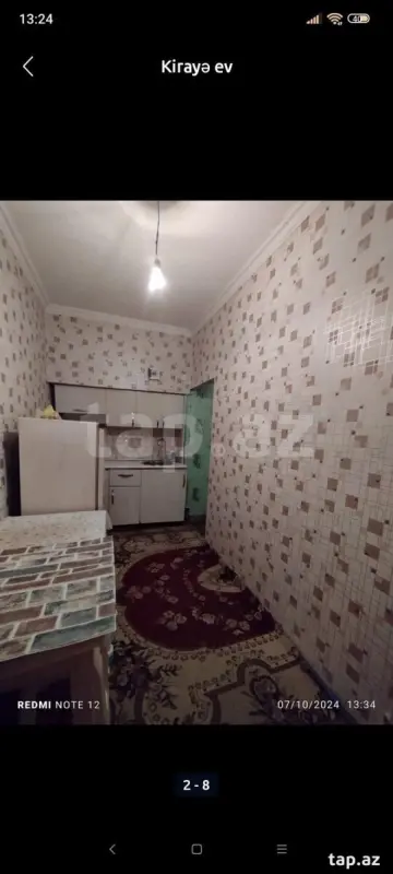 Kirayə verilir 1 otaqlı mənzil 36 m²