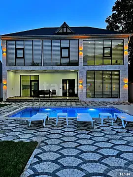 Kirayə verilir 6 otaqlı həyət evi 250 m² — Qəbələ 6 otaq 250.00 m²