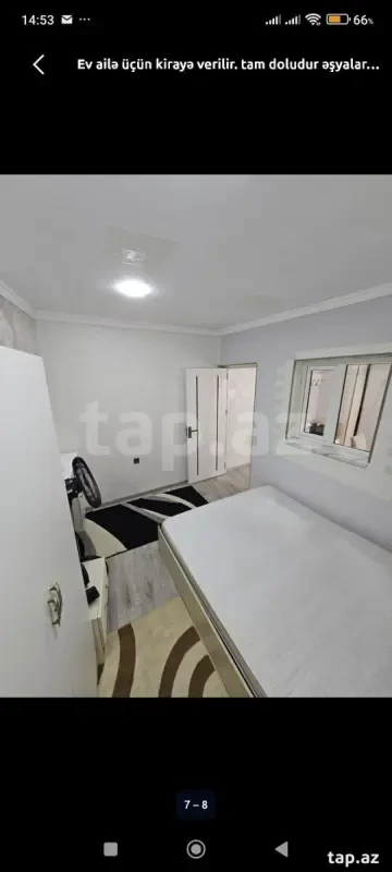 Kirayə verilir 2 otaqlı həyət evi 54 m²