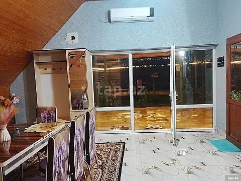 Kirayə verilir 2 otaqlı həyət evi 100 m² — Qəbələ 2 otaq 100.00 m²