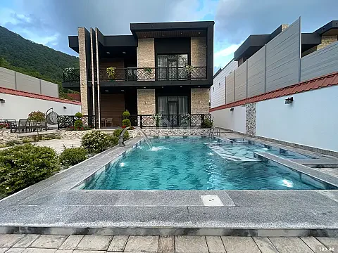 Kirayə verilir 5 otaqlı həyət evi 211 m² — Qəbələ 5 otaq 211.00 m²