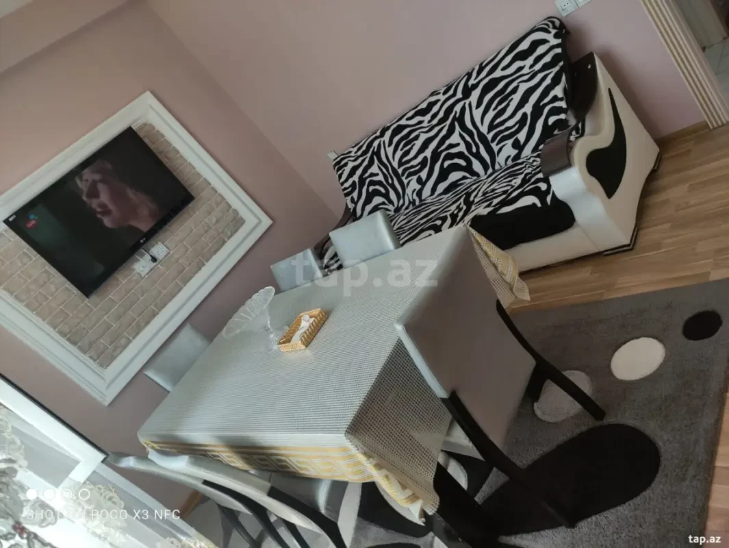 Kirayə verilir 2 otaqlı yeni tikili 60 m²