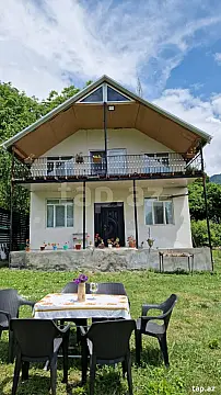 Kirayə verilir 4 otaqlı həyət evi 170 m² — Qax 4 otaq 170.00 m²