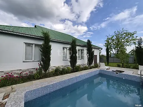 Kirayə verilir 3 otaqlı həyət evi 105 m² — Qəbələ 3 otaq 105.00 m²