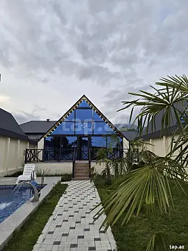 Kirayə verilir 3 otaqlı həyət evi 90 m² — Qəbələ 3 otaq 90.00 m²