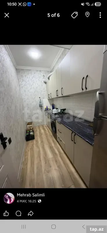 Kirayə verilir 2 otaqlı yeni tikili 55 m²