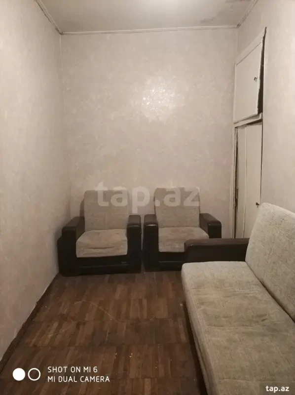Kirayə verilir 1 otaqlı mənzil 25 m²