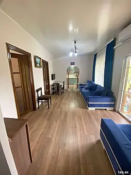 Kirayə verilir 3 otaqlı həyət evi 130 m² — Qəbələ 3 otaq 130.00 m²