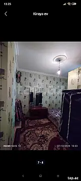 Kirayə verilir 1 otaqlı mənzil 35 m² — Bakı 1 otaq 35.00 m²