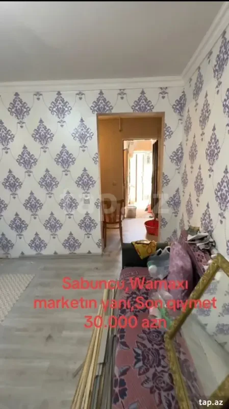 Satılır 2 otaqlı həyət evi 50 m²