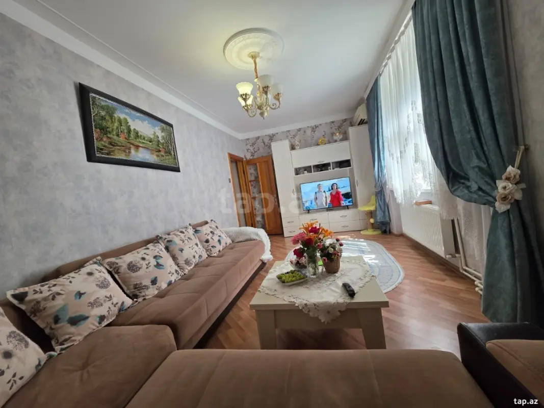 Satılır 1 otaqlı mənzil 35 m²