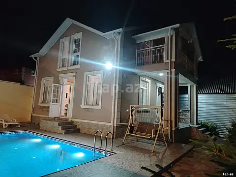Kirayə verilir 5 otaqlı həyət evi 200 m² — Qəbələ 5 otaq 200.00 m²