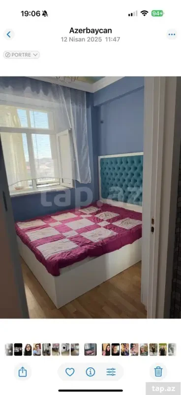 Kirayə verilir 2 otaqlı yeni tikili 40 m²