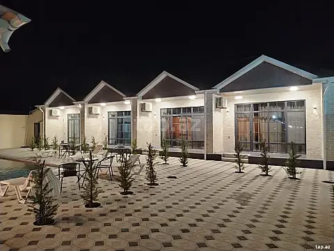 Kirayə verilir 4 otaqlı həyət evi 180 m² — Qəbələ 4 otaq 180.00 m²