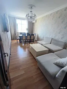 Kirayə verilir 2 otaqlı yeni tikili 65 m² — Bakı, İnşaatçılar 2 otaq 65.00 m²