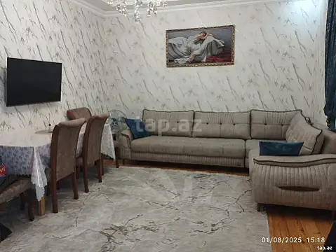 Kirayə verilir 4 otaqlı həyət evi 80 m² — Oğuz 4 otaq 80.00 m²