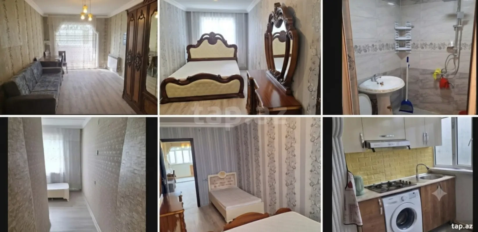 Kirayə verilir 3 otaqlı mənzil 50 m²