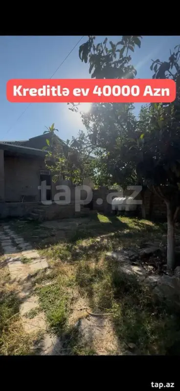 Satılır 3 otaqlı həyət evi 80 m²